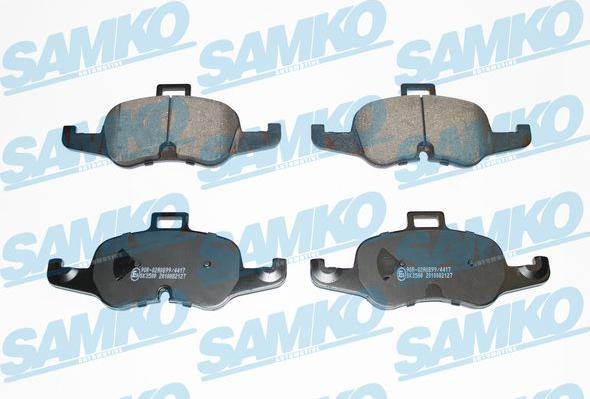 Samko 5SP2127 - Kit pastiglie freno, Freno a disco autozon.pro