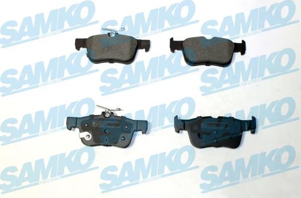 Samko 5SP2356 - Kit pastiglie freno, Freno a disco autozon.pro