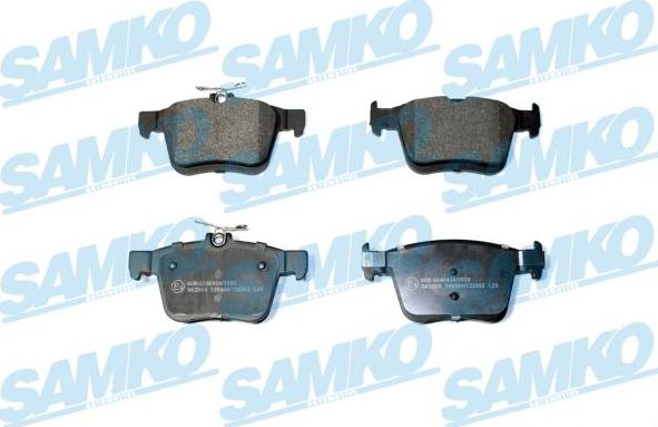 Samko 5SP2352 - Kit pastiglie freno, Freno a disco autozon.pro