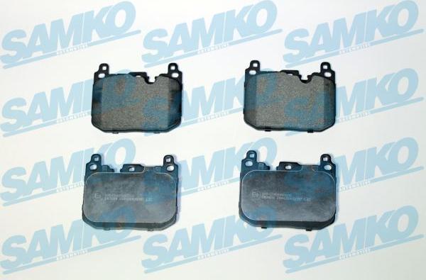 Samko 5SP2357 - Kit pastiglie freno, Freno a disco autozon.pro