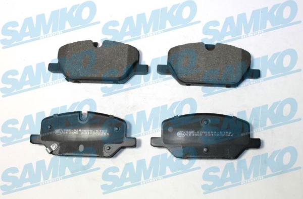 Samko 5SP2366 - Kit pastiglie freno, Freno a disco autozon.pro