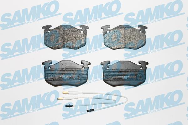 Samko 5SP230 - Kit pastiglie freno, Freno a disco autozon.pro