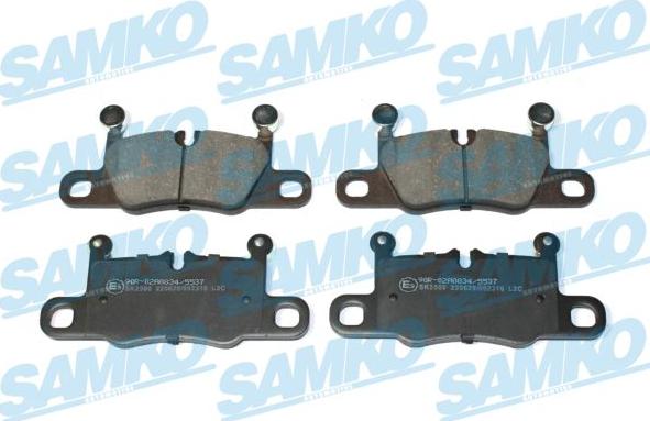 Samko 5SP2316 - Kit pastiglie freno, Freno a disco autozon.pro