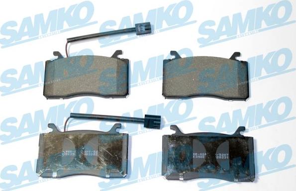 Samko 5SP2311 - Kit pastiglie freno, Freno a disco autozon.pro