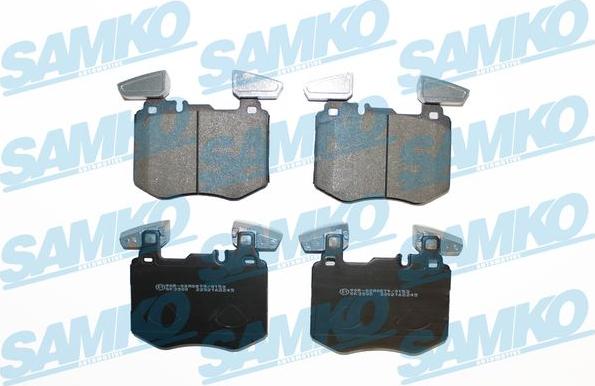 Samko 5SP2245 - Kit pastiglie freno, Freno a disco autozon.pro