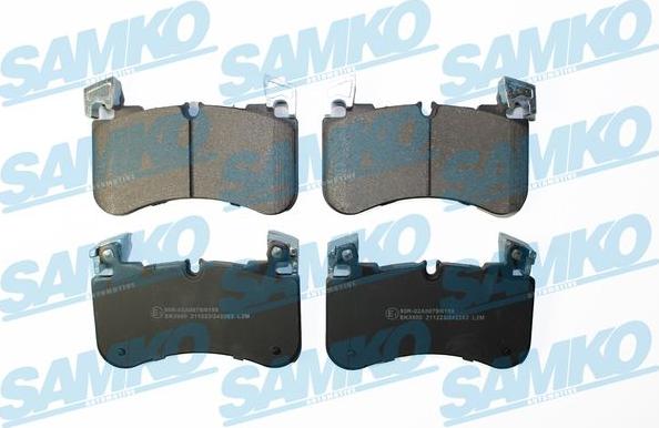 Samko 5SP2263 - Kit pastiglie freno, Freno a disco autozon.pro