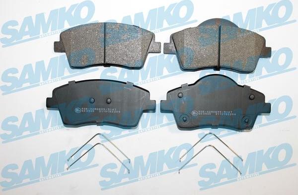 Samko 5SP2204 - Kit pastiglie freno, Freno a disco autozon.pro