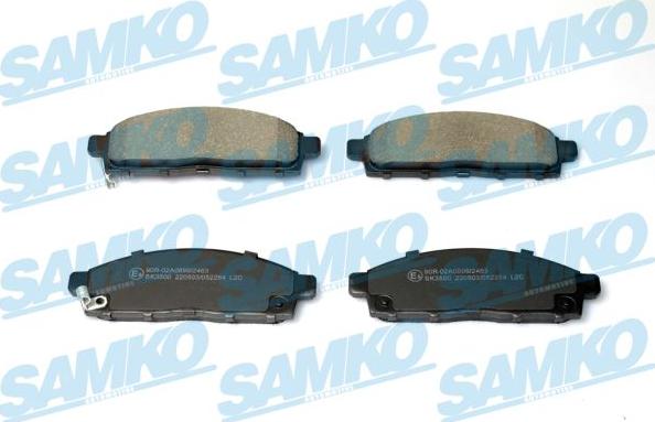 Samko 5SP2284 - Kit pastiglie freno, Freno a disco autozon.pro