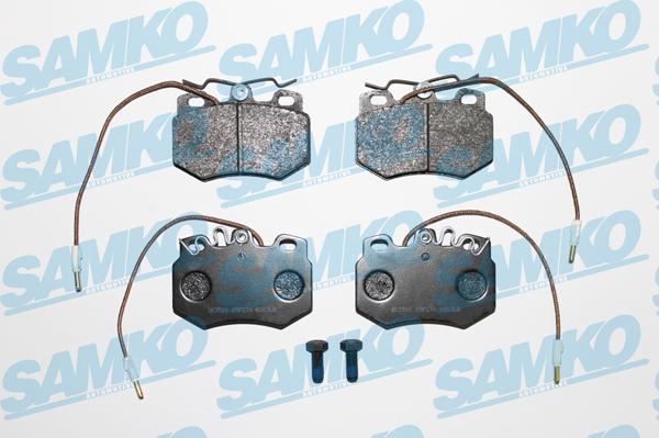 Samko 5SP274 - Kit pastiglie freno, Freno a disco autozon.pro