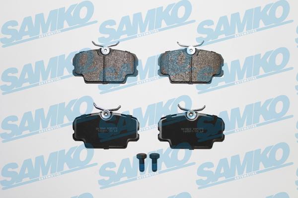 Samko 5SP273 - Kit pastiglie freno, Freno a disco autozon.pro