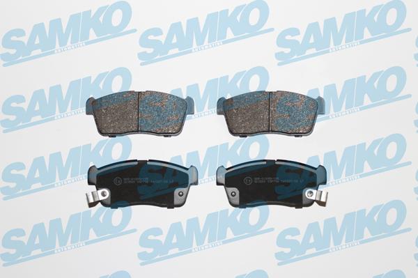 Samko 5SP796 - Kit pastiglie freno, Freno a disco autozon.pro