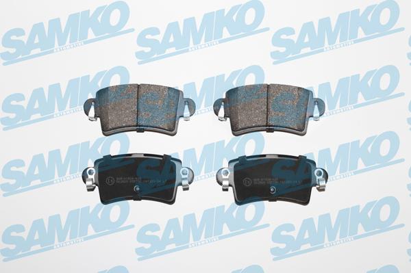 Samko 5SP791 - Kit pastiglie freno, Freno a disco autozon.pro