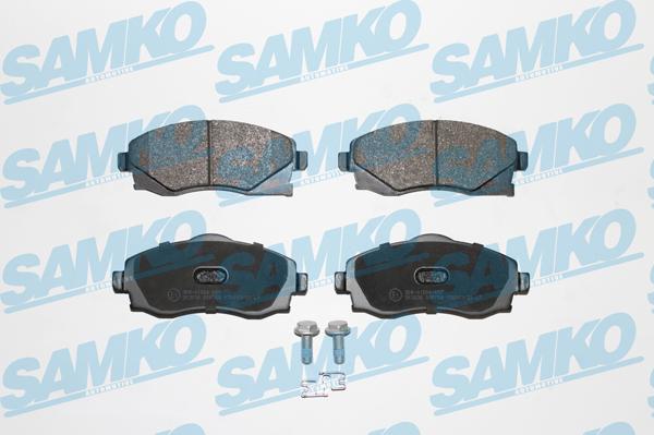 Samko 5SP758 - Kit pastiglie freno, Freno a disco autozon.pro