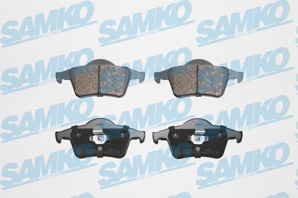 Samko 5SP705 - Kit pastiglie freno, Freno a disco autozon.pro