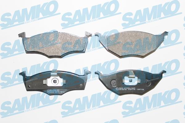 Samko 5SP776 - Kit pastiglie freno, Freno a disco autozon.pro