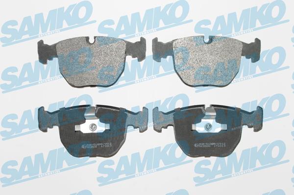 Samko 5SP771 - Kit pastiglie freno, Freno a disco autozon.pro