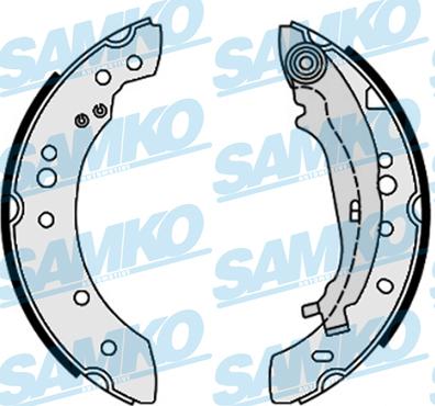 Samko 89640 - Kit ganasce freno autozon.pro