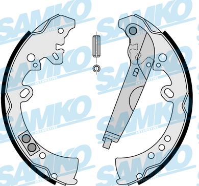 Samko 89205 - Kit ganasce freno autozon.pro