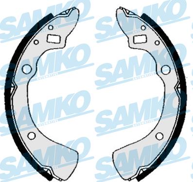 Samko 84380 - Kit ganasce freno autozon.pro