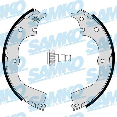 Samko 86950 - Kit ganasce freno autozon.pro