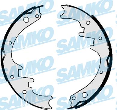 Samko 86010 - Kit ganasce freno autozon.pro