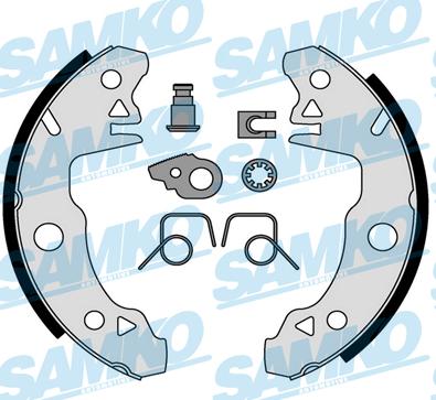 Samko 80521 - Kit ganasce freno autozon.pro