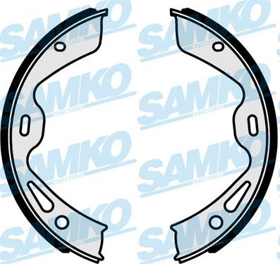 Samko 81042 - Kit ganasce freno autozon.pro