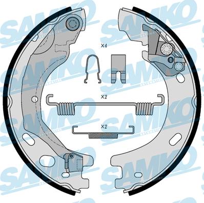 Samko 81030 - Kit ganasce freno autozon.pro