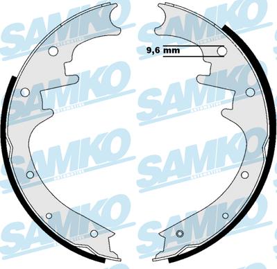 Samko 88990 - Kit ganasce freno autozon.pro