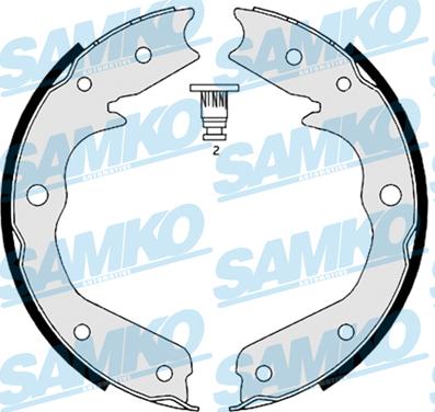 Samko 88970 - Kit ganasce freno autozon.pro