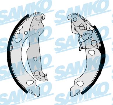 Samko 88190 - Kit ganasce freno autozon.pro