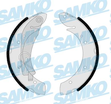 Samko 87420 - Kit ganasce freno autozon.pro