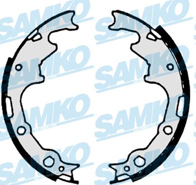 Samko 87240 - Kit ganasce freno autozon.pro