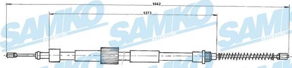 Samko C0978B - Cavo comando, Freno stazionamento autozon.pro