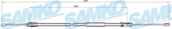 Samko C0404B - Cavo comando, Freno stazionamento autozon.pro