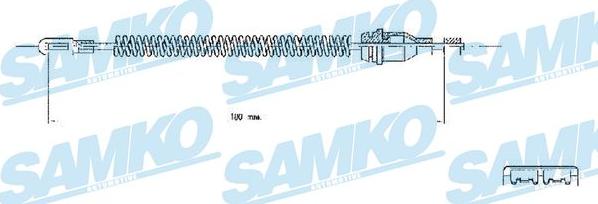 Samko C0543B - Cavo comando, Freno stazionamento autozon.pro