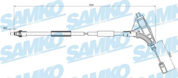 Samko C0640B - Cavo comando, Freno stazionamento autozon.pro