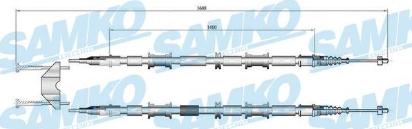 Samko C0654B - Cavo comando, Freno stazionamento autozon.pro