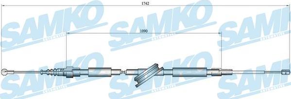 Samko C0048B - Cavo comando, Freno stazionamento autozon.pro