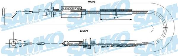 Samko C0030A - Cavo acceleratore autozon.pro