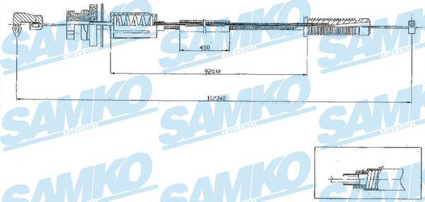 Samko C0079A - Cavo acceleratore autozon.pro