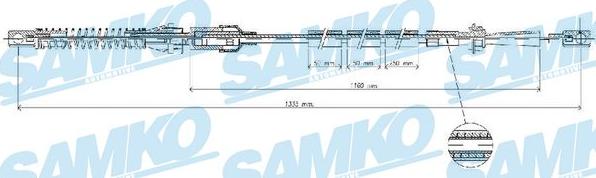 Samko C0073A - Cavo acceleratore autozon.pro