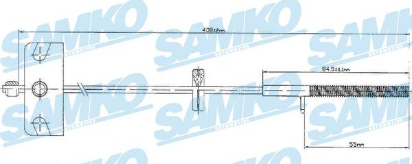 Samko C0840B - Cavo comando, Freno stazionamento autozon.pro