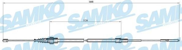 Samko C0800B - Cavo comando, Freno stazionamento autozon.pro