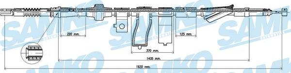 Samko C0313B - Cavo comando, Freno stazionamento autozon.pro