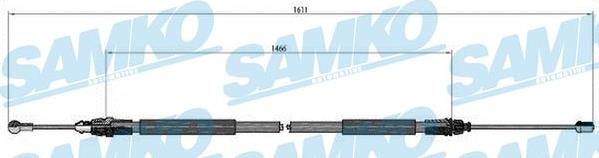 Samko C0749B - Cavo comando, Freno stazionamento autozon.pro