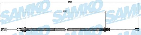 Samko C0748B - Cavo comando, Freno stazionamento autozon.pro