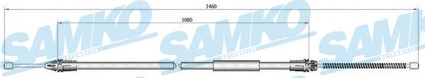 Samko C0709B - Cavo comando, Freno stazionamento autozon.pro