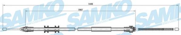 Samko C0702B - Cavo comando, Freno stazionamento autozon.pro