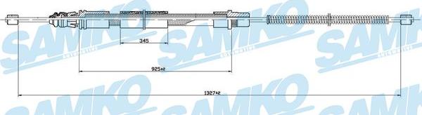 Samko C1463B - Cavo comando, Freno stazionamento autozon.pro